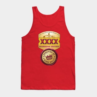 State of Origin - QLD Maroons - XXXX - KING WALLY APPROVED Tank Top